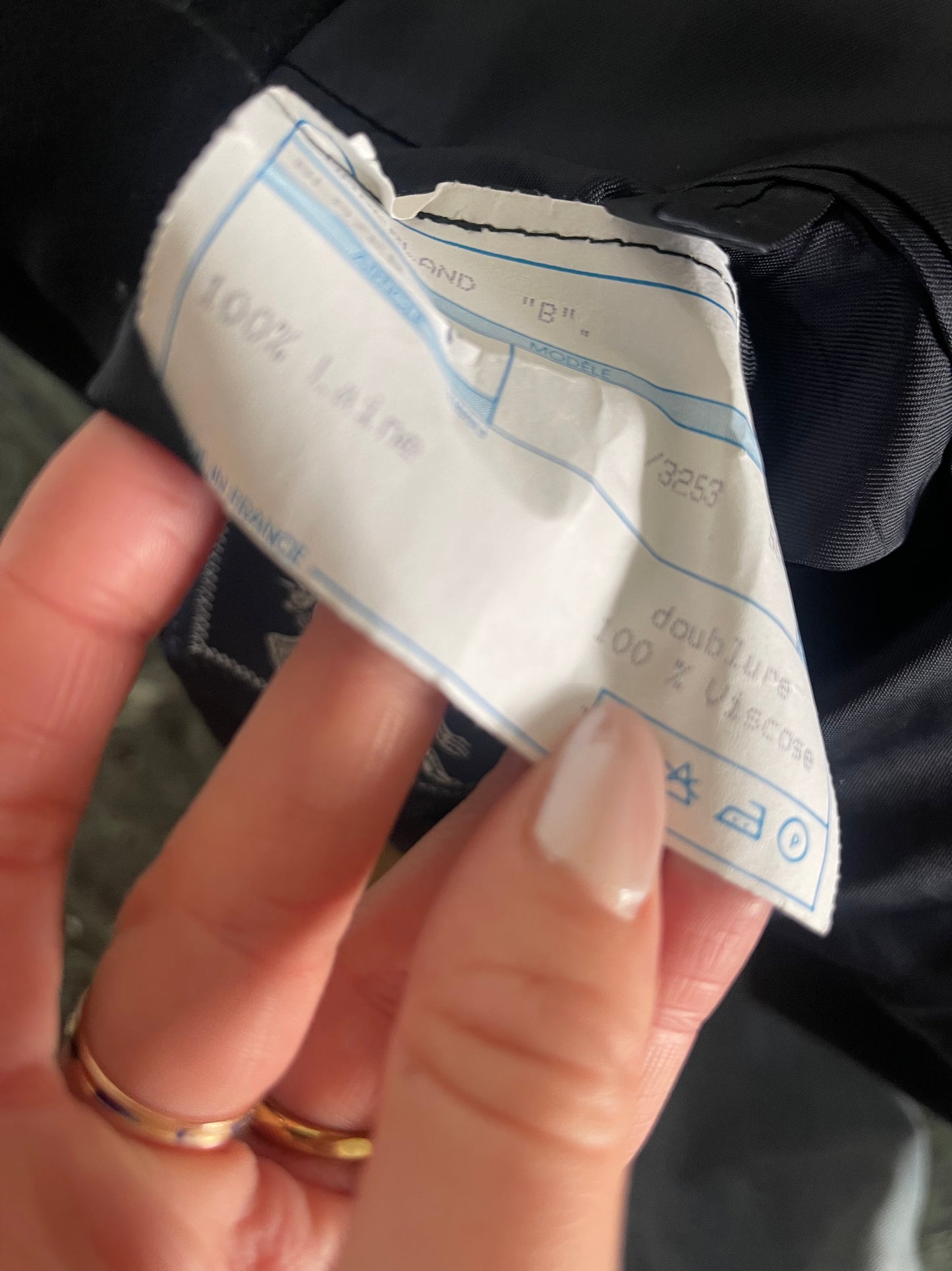 Blazer oversize Burberry à double boutonnage – Élégance intemporelle (taille 36/38)