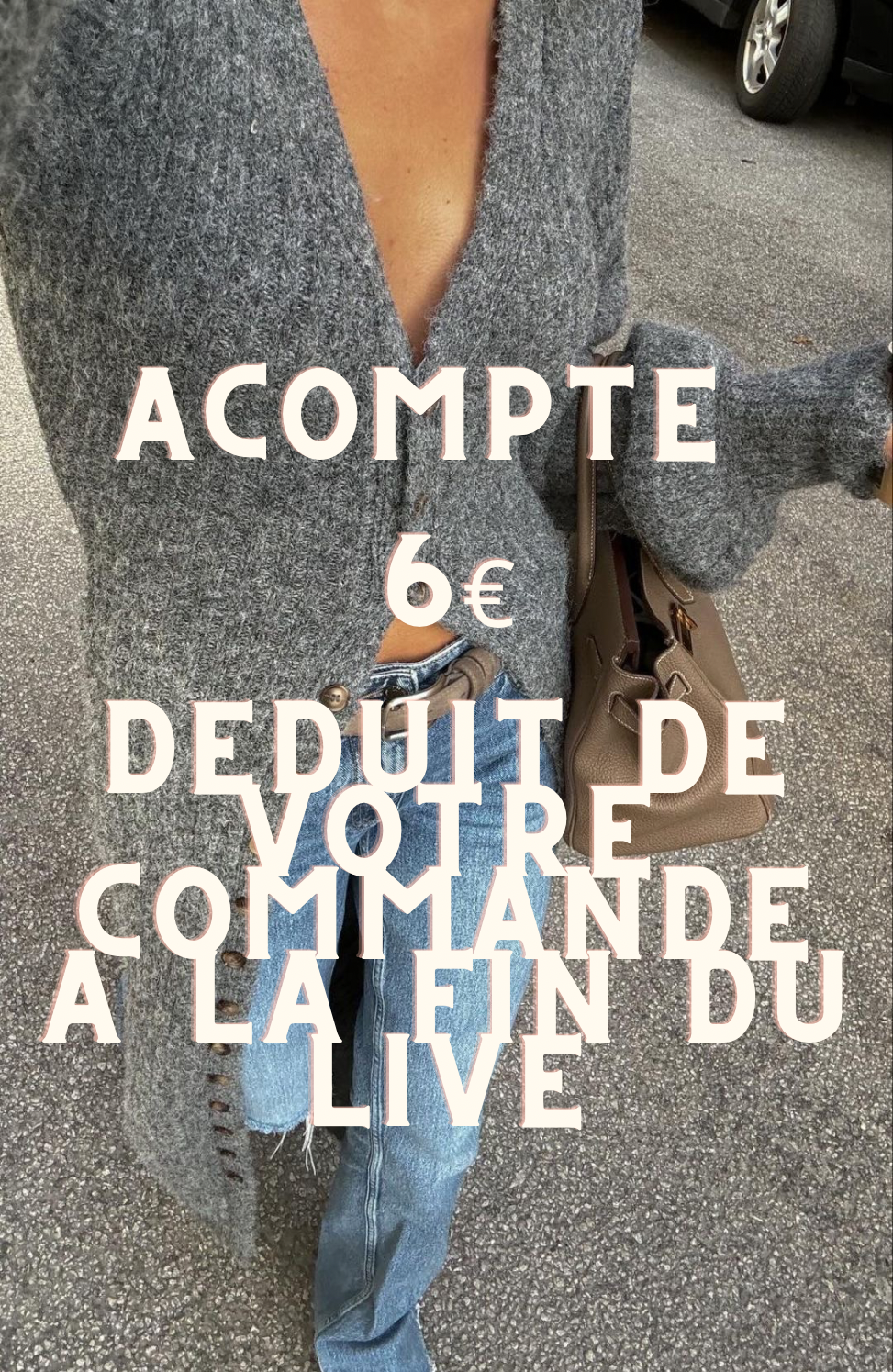 Acompte live - 6€