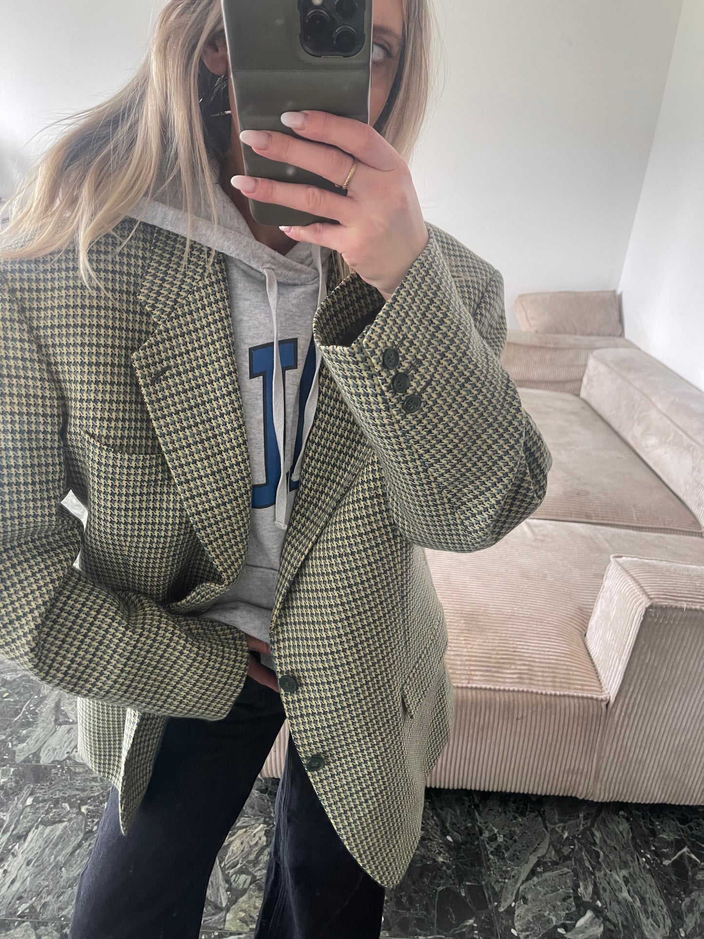 Blazer oversize Pierre Cardin
