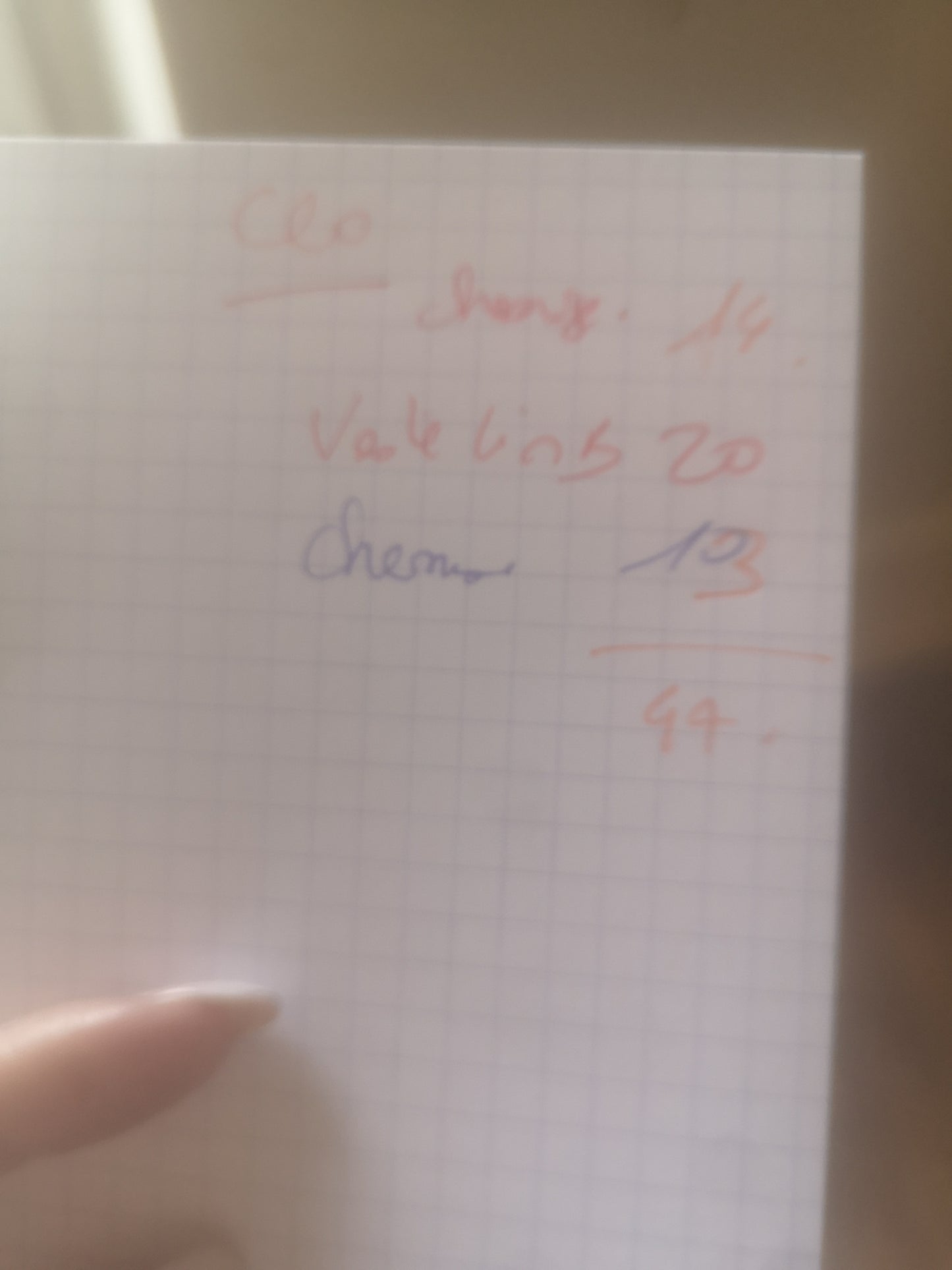 Panier clo